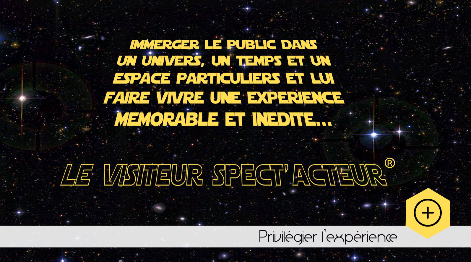 Le visiteur spect'acteur®