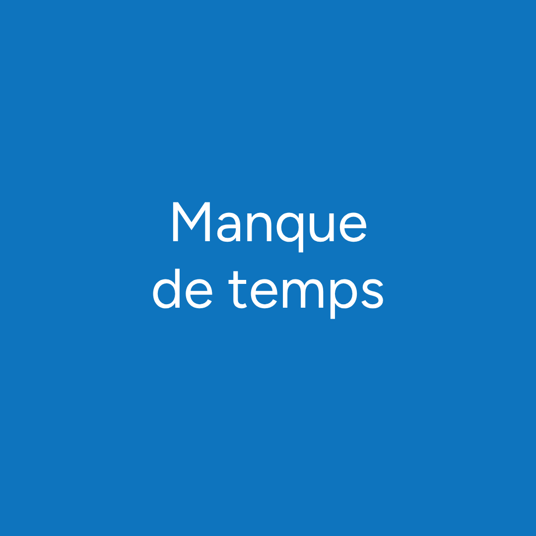 Manque de temps