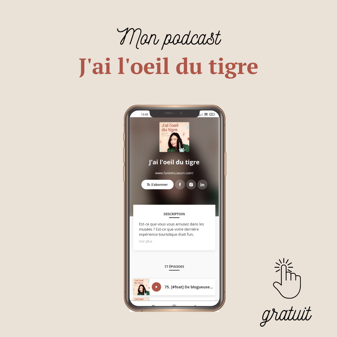 Le podcast J'ai l'oeil du tigre