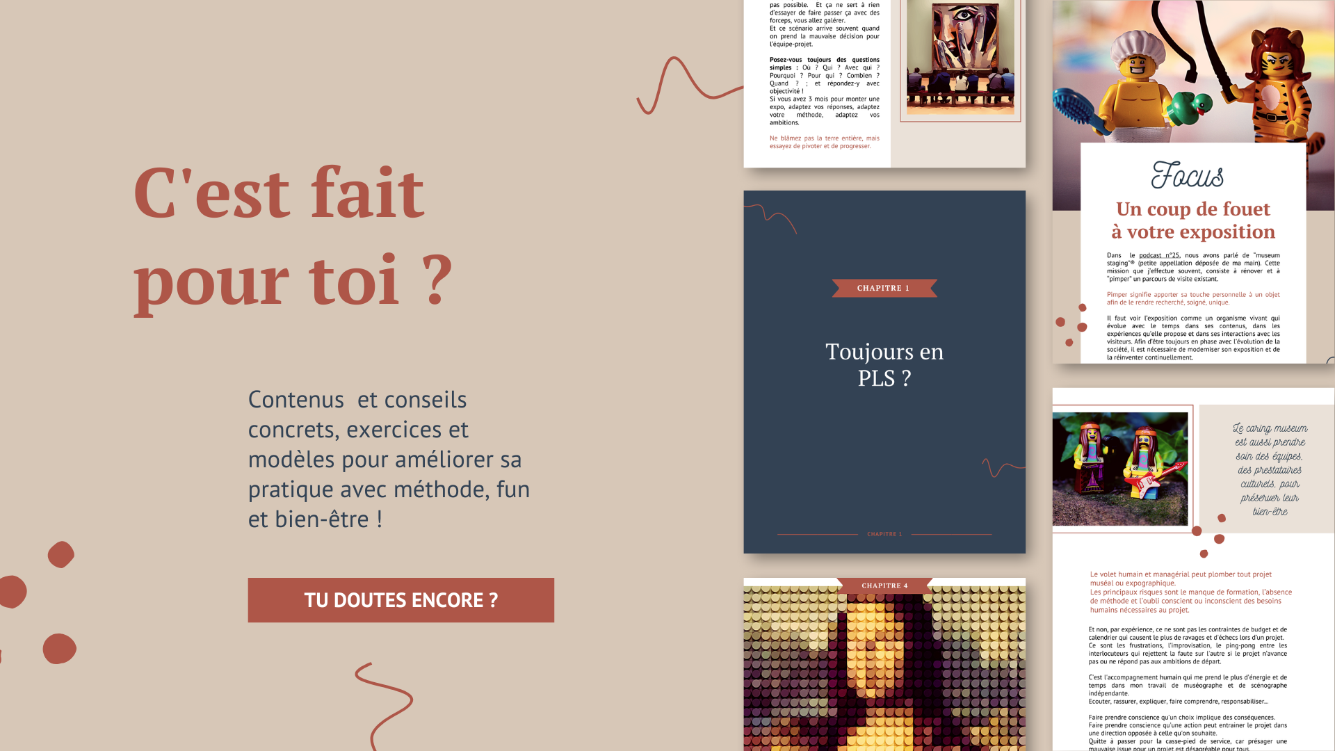 exposer au musée livre guide