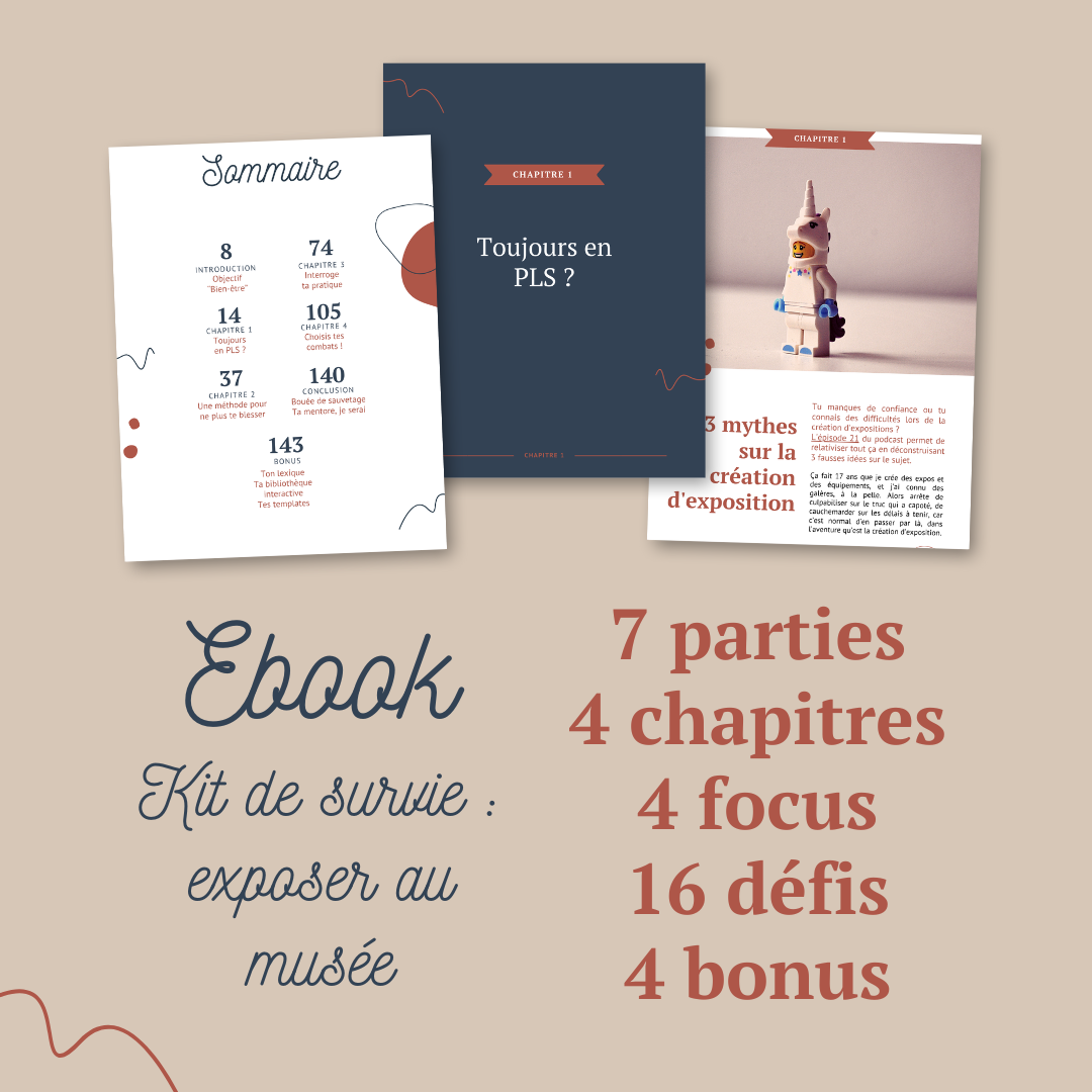 Guide exposition musée muséographie