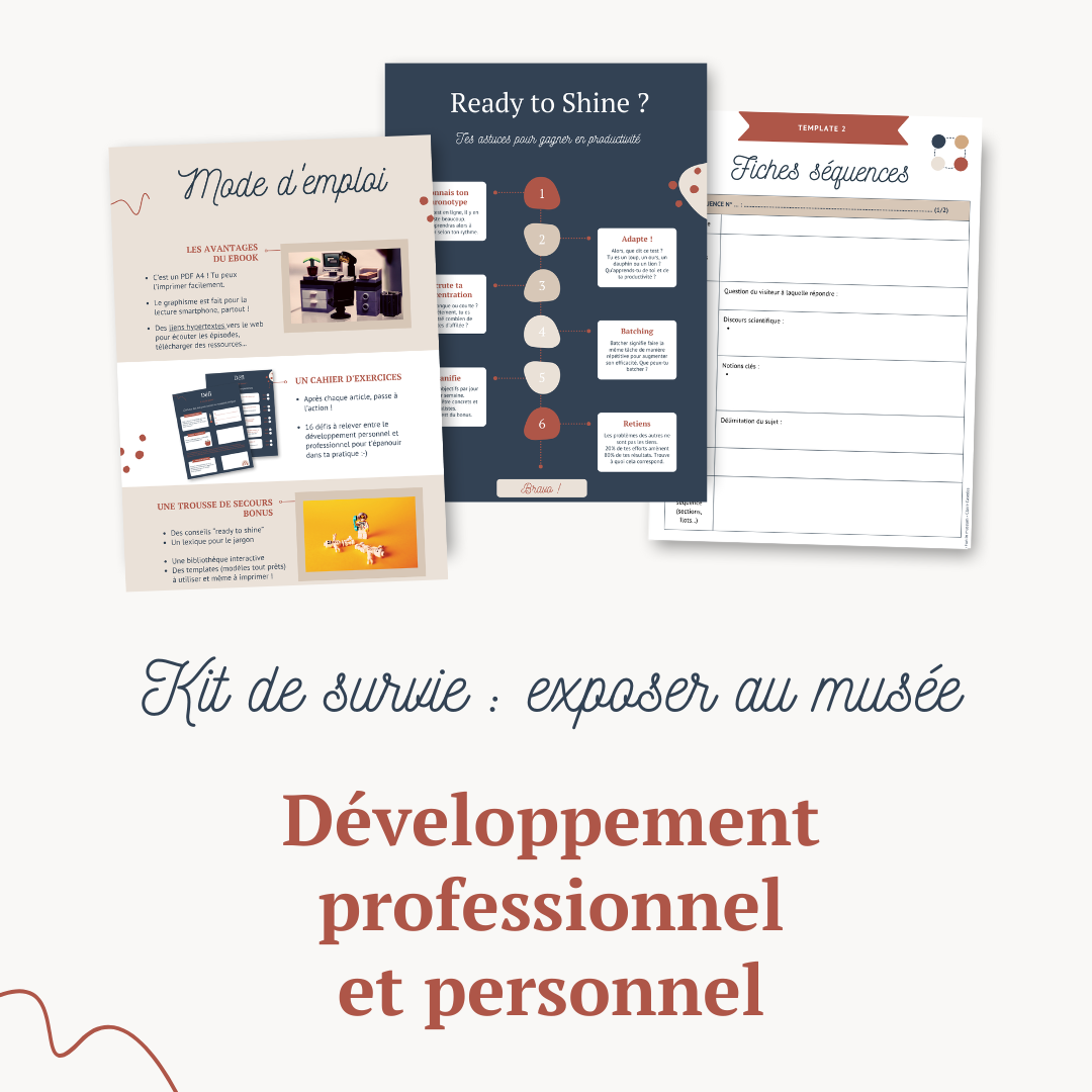 métier exposition muséographe