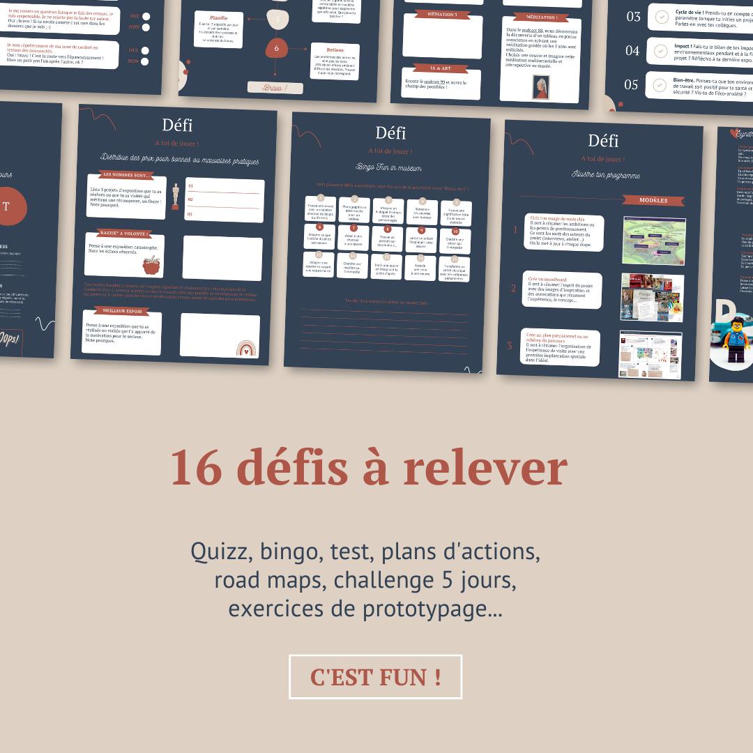 Livre guide pratique exposition