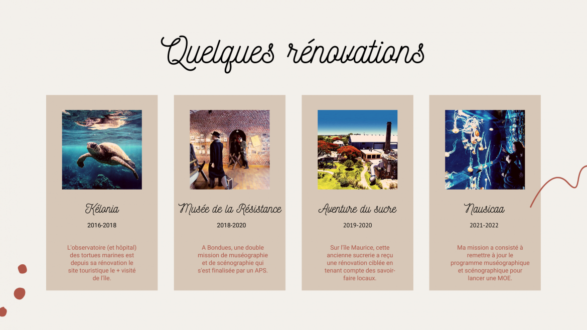 Renovation de Claire Casedas